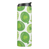 SCHADEN VAN GROENE BALLOENS EN IERSE SCHAMROKKEN THERMOSBEKER (Gedraaid links)