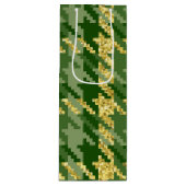 SCHADEN VAN GROENE EN GOUDE IERSE HOUNDSTOTH PATRO WIJN CADEAUTAS (Voorkant)