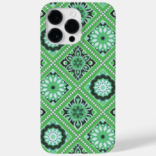 SCHADEN VAN GROENE MANDALA PATTERS Case-Mate iPhone 14 PRO MAX HOESJE