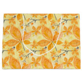 SCHADEN VAN ORANJE- EN GEEL VAL GROOT CADEAUZAKJE (Voorkant)