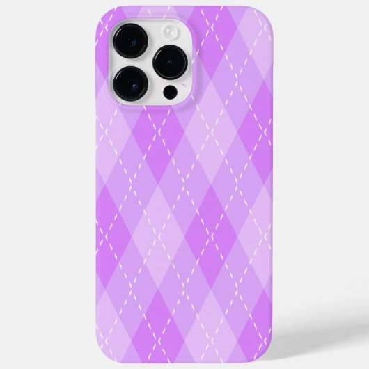 SCHADEN VAN PAARSE ARGYLDIAMOND PATTERS Case-Mate iPhone CASE (Achterkant)