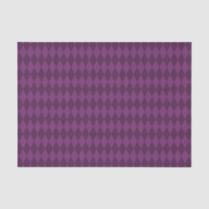 SCHADEN VAN PAARSE DIAMOND ARGYLE PATTERN TISSUEPAPIER