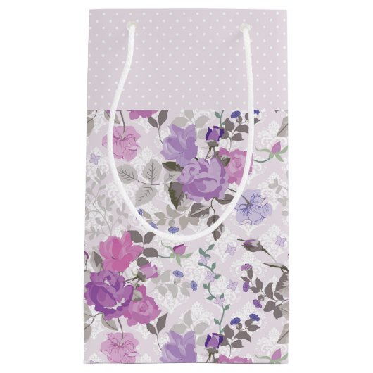 SCHADEN VAN PAARSE EN LAVENDERSTROMEN KLEIN CADEAUZAKJE (Voorkant)