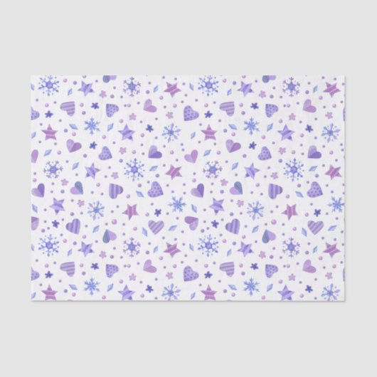 SCHADEN VAN PAARSE STARTKOPEN TISSUEPAPIER (Voorkant)