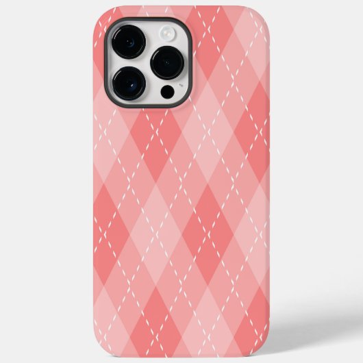 SCHADEN VAN RODE ARGYLDIAMOND PATTERS Case-Mate iPhone CASE (Achterkant)