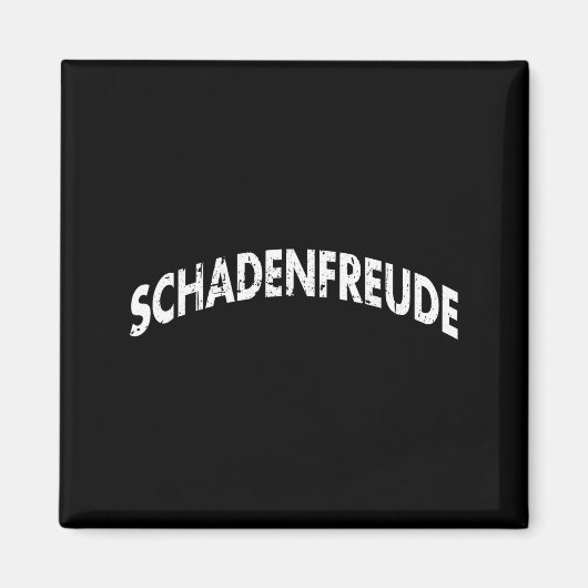 Schadenfreude Funny And Sarcastic German Quote Mem Magneet (Voorkant)