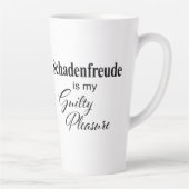 Schadenfreude* is mijn Guilty Pleasure Latte Mok (Rechts)
