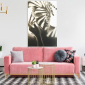 Schaduw aanraking canvas afdruk (Insitu (Woonkamer))