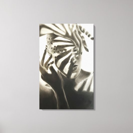 Schaduw aanraking canvas afdruk (Voorkant)