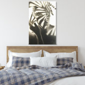 Schaduw aanraking canvas afdruk (Insitu (Slaapkamer))