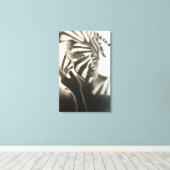 Schaduw aanraking canvas afdruk (Insitu (Houten vloer))