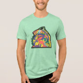 Schaduw bespot Tri-Blend shirt (Voorkant)