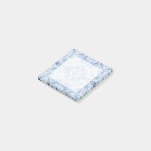 Schaduw Blauw Abstracte Aquarel Kunst Post-it® Notes (Schuin)