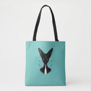 Schaduw: De stedelijke hitcat Tote Bag