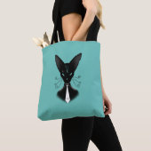 Schaduw: De stedelijke hitcat Tote Bag (Dichtbij)