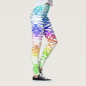 Schaduw Eclipse Behang ( Regenboog 2 ) Leggings (Rechts)