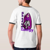Schaduw Energie - T-Shirt (Achterkant volledig)