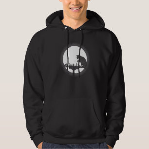 Schaduw in de schaatsbaan en in de muis hoodie