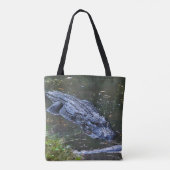 Schaduw in het ondiepe tote bag (Achterkant)