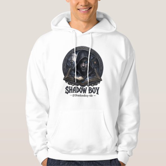 schaduw jongen hoodie (Voorkant)