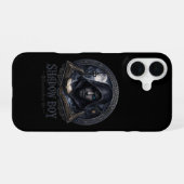 schaduw jongen iPhone 16 hoesje (Achterkant horizontaal)