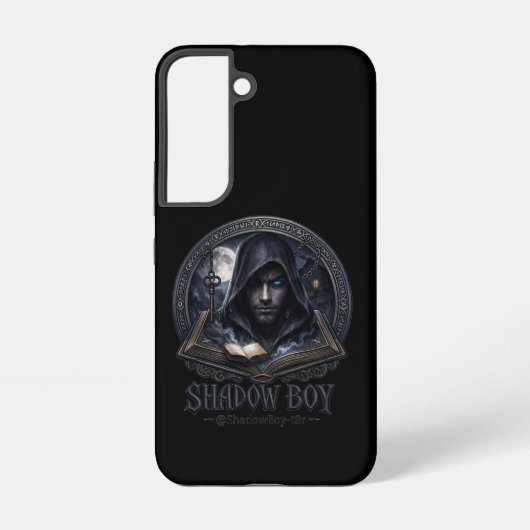 schaduw jongen samsung galaxy hoesje (Achterkant)