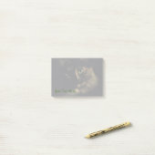Schaduw Kat Kunst Fotografie Groene Ogen Kitty Post-it® Notes (Op bureau)