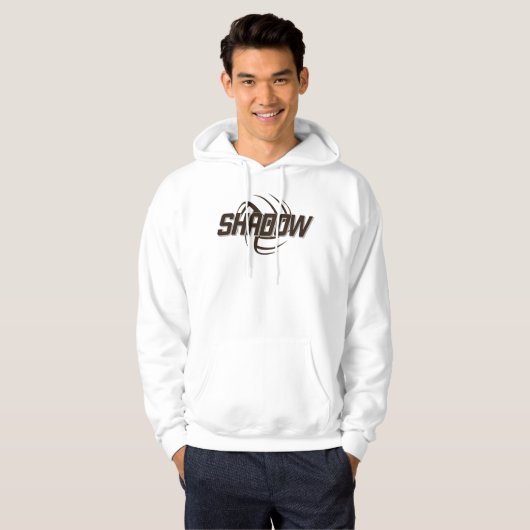Schaduw Logo Volleybal Hoodie (Voorkant volledig)