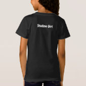 schaduw meisje t-shirt (Achterkant)