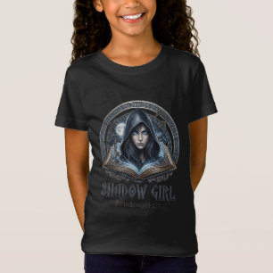 schaduw meisje t-shirt
