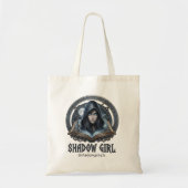 schaduw meisje tote bag (Voorkant)