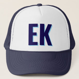 Schaduw monogram Strand Bruidsfeestparty Favoriete Trucker Pet