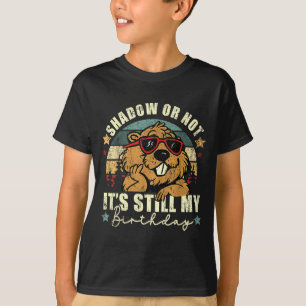 Schaduw of niet, het is nog steeds mijn verjaardag t-shirt