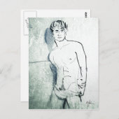 Schaduw op de muur Briefkaart (Voorkant / Achterkant)