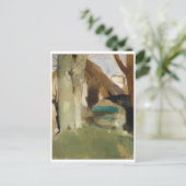 Schaduw op de muur, Helene Schjerfbeck Briefkaart (Staand voorkant)