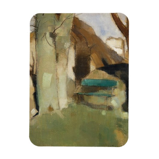 Schaduw op de muur, Helene Schjerfbeck Magneet (Verticaal)