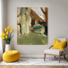 Schaduw op de muur, Helene Schjerfbeck Poster