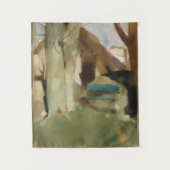 Schaduw op de muur, Helene Schjerfbeck Wandkleed (Voorkant)