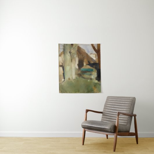 Schaduw op de muur, Helene Schjerfbeck Wandkleed (In situ)