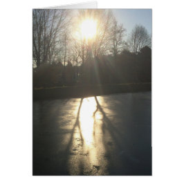 Schaduw op ijs, kaart