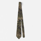 Schaduw Pixel Tactisch Camouflagepatroon Stropdas (Voorkant)
