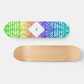 Schaduw Spectrum ( Regenboog ) Persoonlijk Skateboard (Horizontaal)