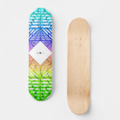 Schaduw Spectrum ( Regenboog ) Persoonlijk Skateboard (Voorkant)