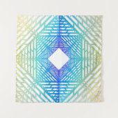 Schaduw Spectrum ( Regenboog ) Wandkleed (Voorkant)