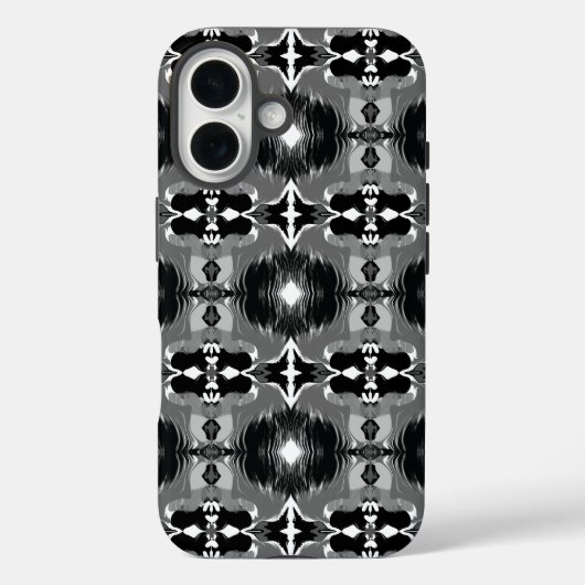 Schaduw Spiegel Patroon  Case-Mate iPhone Case (Achterkant)