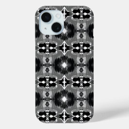 Schaduw Spiegel Patroon  iPhone 15 Case