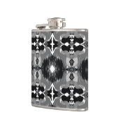 Schaduw Spiegel Patroon  Heupfles (Links)