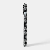 Schaduw Spiegel Patroon iPhone 15 Case (Linkerkant)