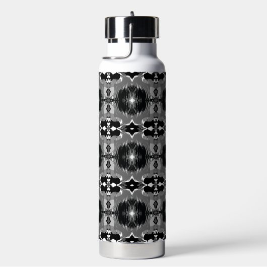 Schaduw Spiegel Patroon  Waterfles (Rechts)