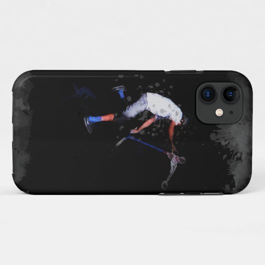 Schaduw Step Trick Scooter Kunst Case-Mate iPhone Case (Achterkant (horizontaal))